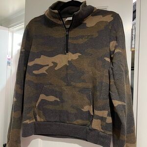 VS PINK quarter zip hoodie size M